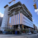Toronto Western Hospital Patient Care Tower Growing on Bathurst
