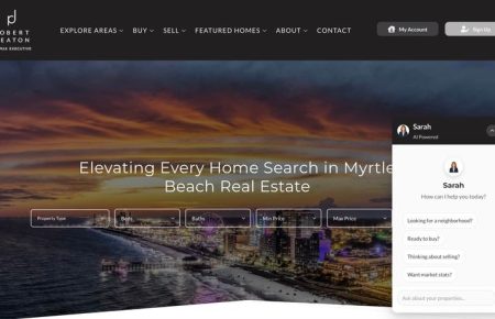 Rob Deaton Properties Launches on the First Intuitive AI Platform for Real Estate. Time on Site Is Up 6.4x.