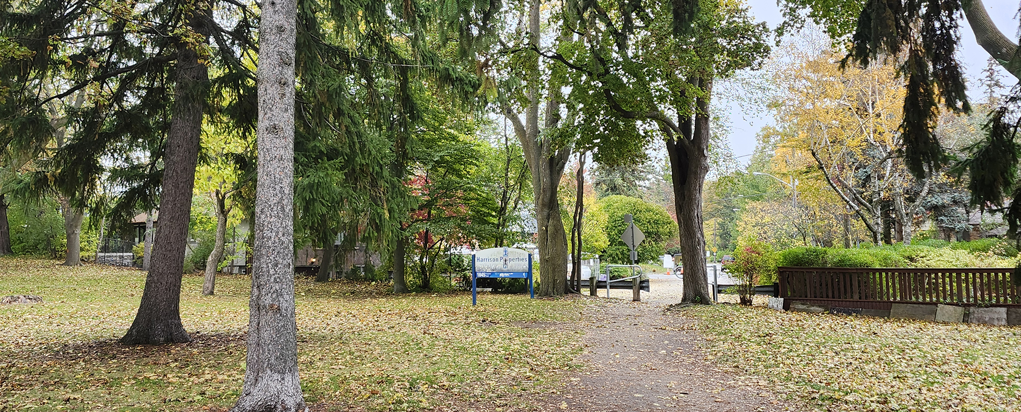 View of the area near Harrison Properties Park in Toronto