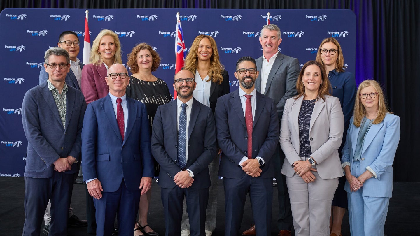 Representatives from Pearson LIFT partners at the Terminal 1 and Terminal 3 Revitalization Program announcement
