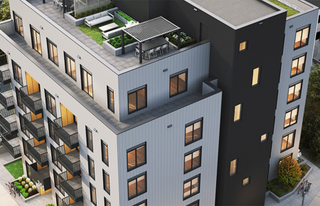 Habitat for Humanity GTA’s Coxwell Avenue project tops off