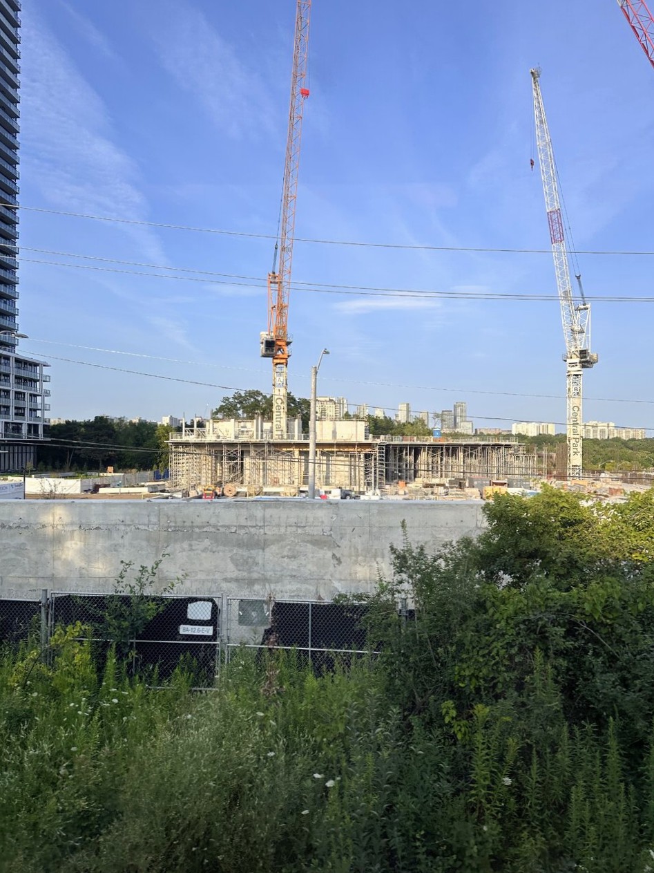 Phase 2 construction rising at The Residences at Central Park in North York