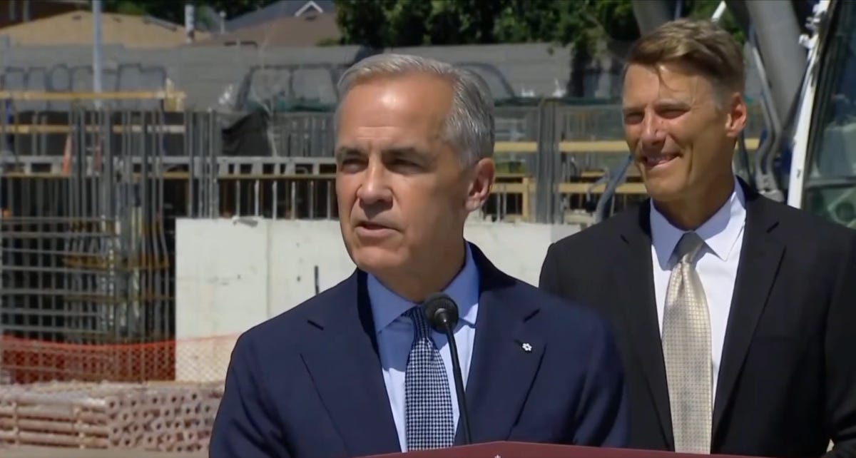 Rendering associated with the federal announcement of new Toronto rental housing projects