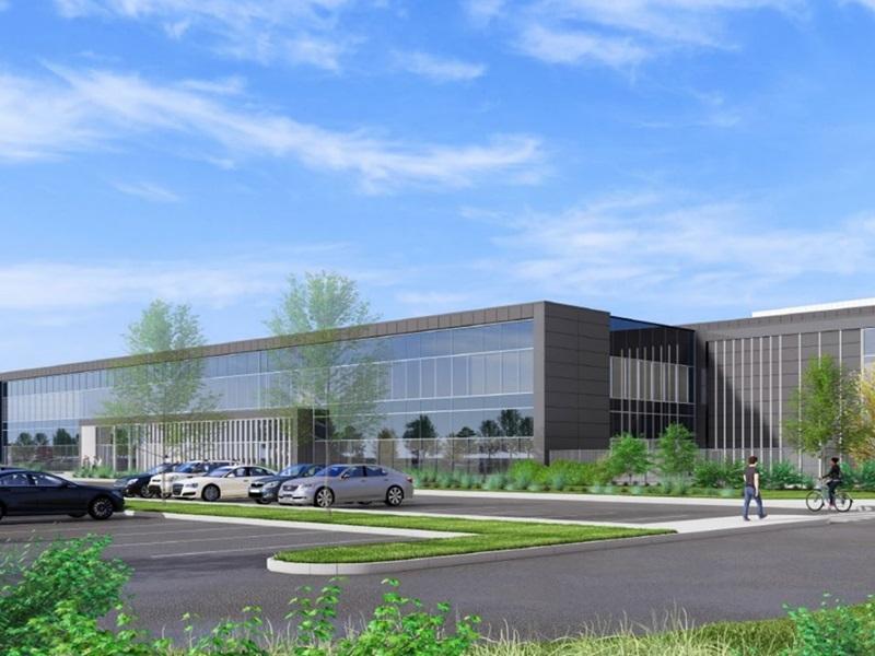 Conceptual drawing for a potential distribution centre at 10223 Highway 50 in Vaughan