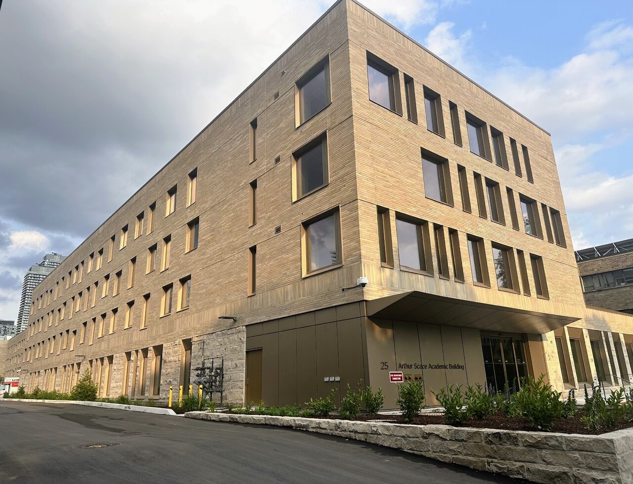 Lawson Centre for Sustainability mass-timber building at University of Toronto