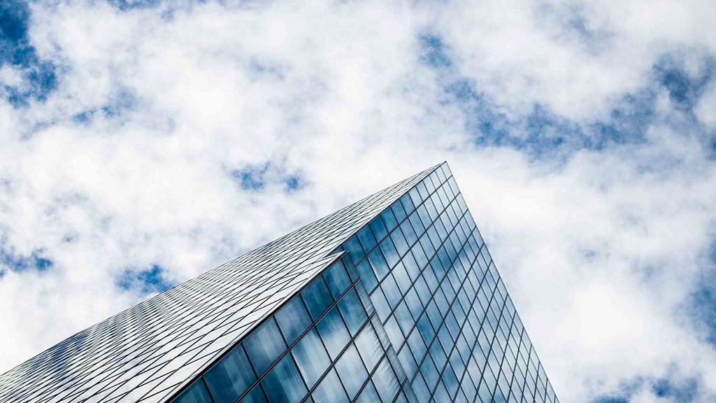 Office development construction site in the Greater Toronto Area