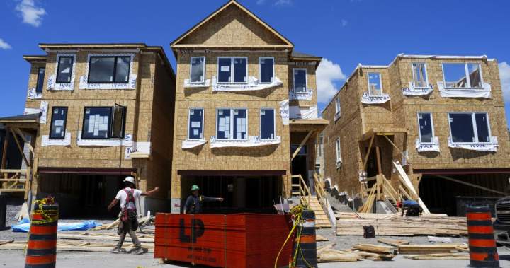 Home construction site representing Canada's housing supply gap