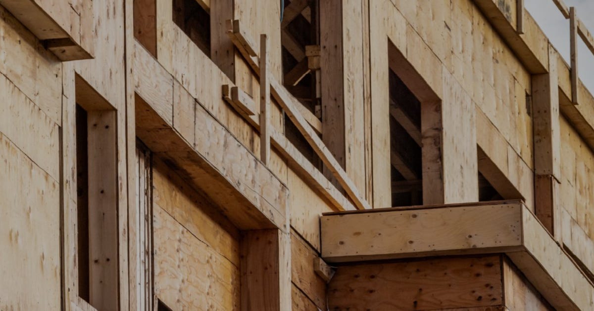 Housing construction site representing Canada's national supply gap