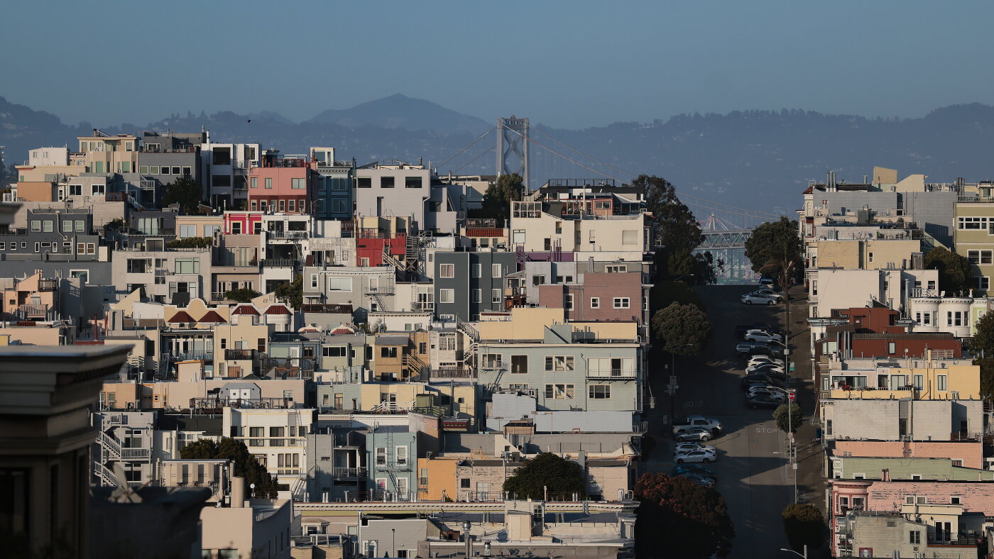 San Francisco's North Beach neighborhood, where home prices and rents are climbing amid the AI boom