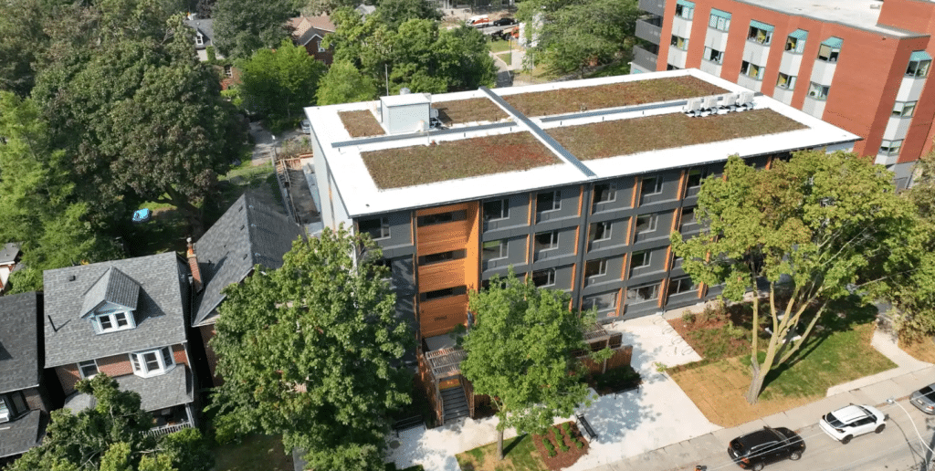 Supportive housing development near Toronto Western Hospital