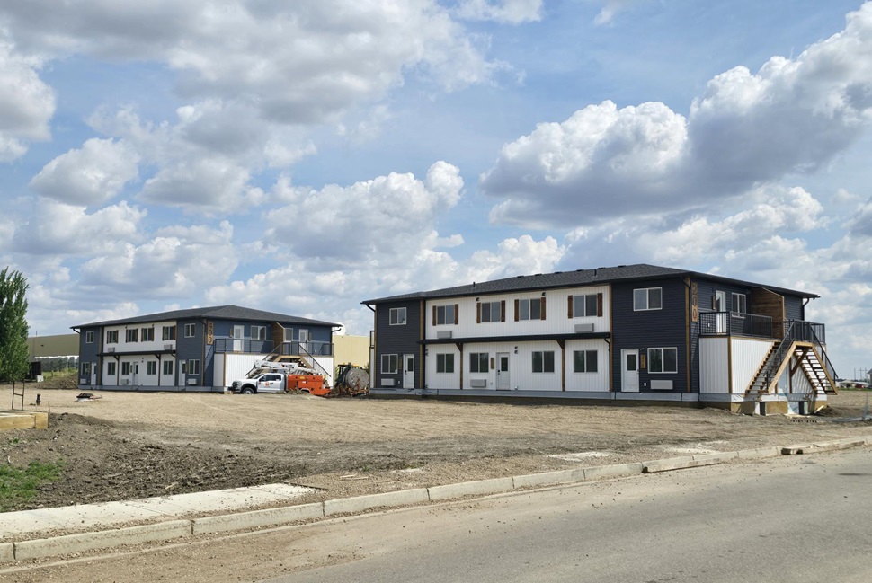 New housing units under development