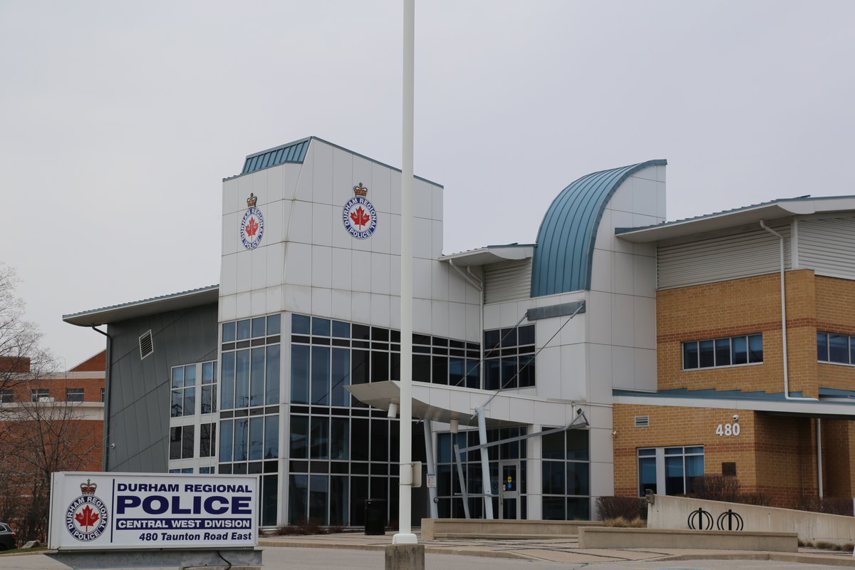Durham Regional Police station, where the fraud investigation is based